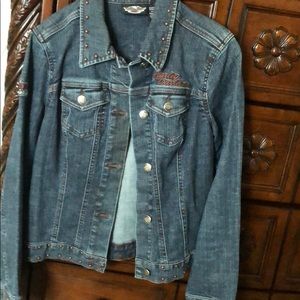 Harley denim jacket